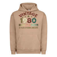 Pigment Burro Vintage 1980 Limited Edition 41 Years Of Being Awesome Urban Hoodie - Bettercallsaul