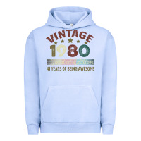 Pigment Grape Ice Vintage 1980 Limited Edition 41 Years Of Being Awesome Urban Hoodie - Bettercallsaul