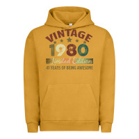 Pigment Peanut Butter Vintage 1980 Limited Edition 41 Years Of Being Awesome Urban Hoodie - Bettercallsaul