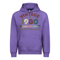 Tulip Vintage 1980 Limited Edition 41 Years Of Being Awesome Urban Hoodie - Bettercallsaul