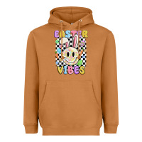 Meerkat easter vibes smiley face Heavyweight Hoodie - MaliasSmallBusiness