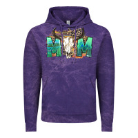 Mom With Bull Skull Vintage Hoodie | Teevron