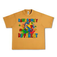 Peanut Butter rawrsomely different autism trex Urban Heavy Tee - Zillion Design Studio
