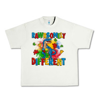 Pistachio rawrsomely different autism trex Urban Heavy Tee - Zillion Design Studio