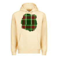Pina Colada Christmas Tartan Patch Premium Hoodie - BundleAndBundleShop