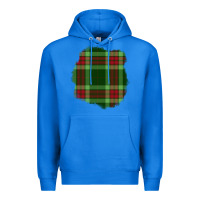 True Royal Christmas Tartan Patch Premium Hoodie - BundleAndBundleShop