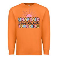 Carrot unafraid i know who holds tomorrow Premium Sweatshirt - MaliasSmallBusiness