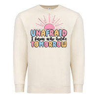 Sandshell unafraid i know who holds tomorrow Premium Sweatshirt - MaliasSmallBusiness