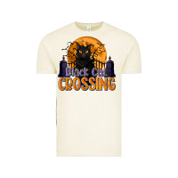 Vintage Arctic Black Cat Crossing Vintage Tee - texasbilliewilder