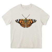 Cream Painted Lady Heavy Core Tee - LillyAllenDesigns