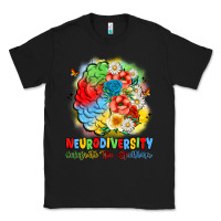 Black neurodiversity celebrate the spectrum Classic Tee - JahusDesignShop