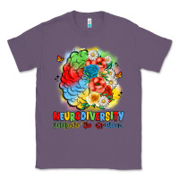 Lavender neurodiversity celebrate the spectrum Classic Tee - JahusDesignShop