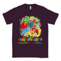 Plum neurodiversity celebrate the spectrum Classic Tee - JahusDesignShop