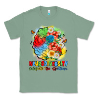 Sage neurodiversity celebrate the spectrum Classic Tee - JahusDesignShop