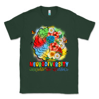 Sports Green neurodiversity celebrate the spectrum Classic Tee - JahusDesignShop