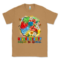 Toasted Coconut neurodiversity celebrate the spectrum Classic Tee - JahusDesignShop