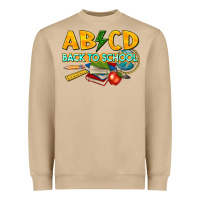 Mushroom abcd back to school Heavyweight Sweatshirt - texasbilliewilder