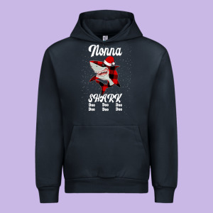 Nonna Shark Doo Doo Urban Hoodie Designed By Bettercallsaul