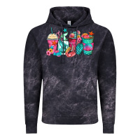 Cloud Black mermaid tail coffee cups Vintage Hoodie - Zillion Design Studio
