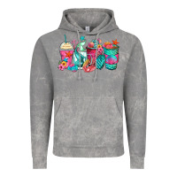 Cloud Rock mermaid tail coffee cups Vintage Hoodie - Zillion Design Studio