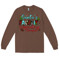 Chestnut santa s favorite respiratory therapist Long Sleeve Tee - JahusDesignShop