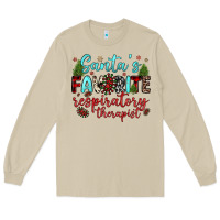 Mushroom santa s favorite respiratory therapist Long Sleeve Tee - JahusDesignShop