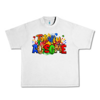 Lunar Rock totally ausome autism Urban Heavy Tee - Zillion Design Studio