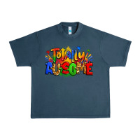 Midnight Navy totally ausome autism Urban Heavy Tee - Zillion Design Studio