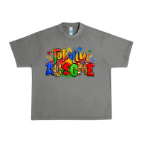 Tornado totally ausome autism Urban Heavy Tee - Zillion Design Studio