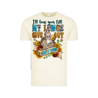 Vintage Arctic i'll love you tillmy lungs give out i ain't lyin' Vintage Tee - Zillion Design Studio