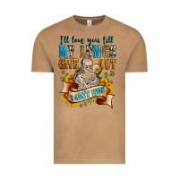 Vintage Camel i'll love you tillmy lungs give out i ain't lyin' Vintage Tee - Zillion Design Studio