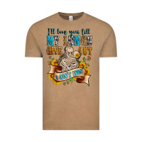 I'll Love You Tillmy Lungs Give Out I Ain't Lyin' Vintage Tee | Teevron