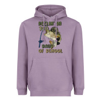 Reelin' In 100 Days Of School Heavyweight Hoodie | Teevron