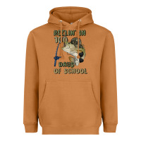 Meerkat reelin' in 100 days of school Heavyweight Hoodie - MaliasSmallBusiness