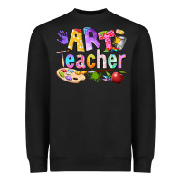 Black art teacher Heavyweight Sweatshirt - texasbilliewilder