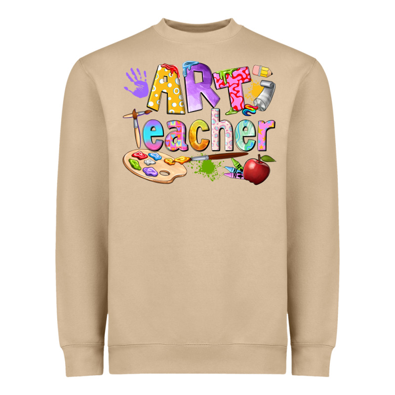 Art Teacher Heavyweight Sweatshirt by texasbilliewilder | Teevron