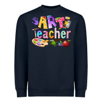 Navy art teacher Heavyweight Sweatshirt - texasbilliewilder