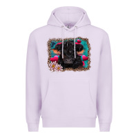Lilac v.d belted galloway cow Premium Hoodie - AdoDesignShop