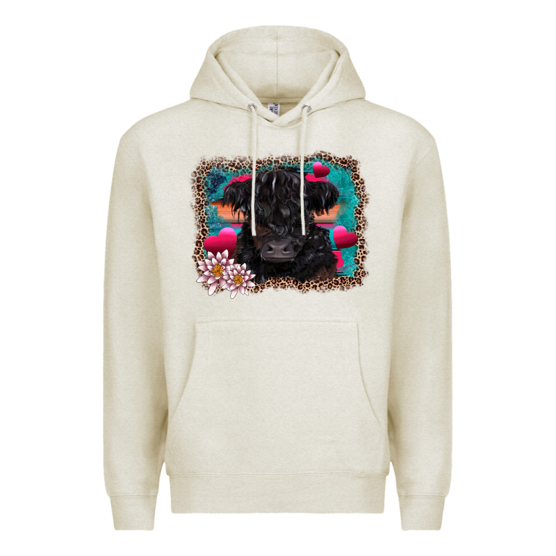 V.d Belted Galloway Cow Premium Hoodie by AdoDesignShop | Teevron
