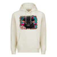 Oatmeal Heather v.d belted galloway cow Premium Hoodie - AdoDesignShop