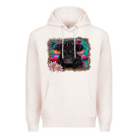 Pale Pink v.d belted galloway cow Premium Hoodie - AdoDesignShop