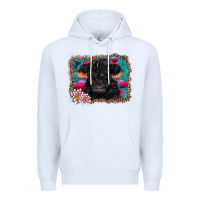 White v.d belted galloway cow Premium Hoodie - AdoDesignShop
