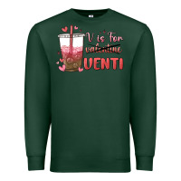 Sports Green v is for valentine venti Premium Sweatshirt - MaliasSmallBusiness