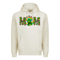 Oatmeal Heather Western Mom With Shamrock Premium Hoodie - BundleAndBundleShop
