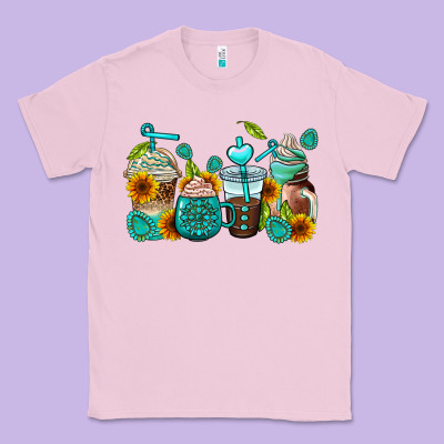 Gemstone Coffee Cups Classic Tee Designed By Adodesignshop