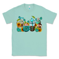 Seafoam gemstone coffee cups Classic Tee - AdoDesignShop