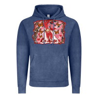Vintage Denim Be Mine Rooster Vintage Hoodie - RanaPortraitStore