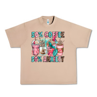 Burro 50 coffee 50 anxiety coffee cups Urban Heavy Tee - Zillion Design Studio