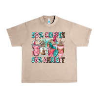 French Oak 50 coffee 50 anxiety coffee cups Urban Heavy Tee - Zillion Design Studio