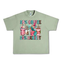 Oil Green 50 coffee 50 anxiety coffee cups Urban Heavy Tee - Zillion Design Studio